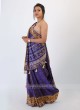 Blue Color Patola saree